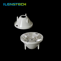 Lentille led 50MM 3 degrés pour lumière chirurgicale lentille de mise au point led avec support blanc