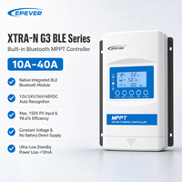 Contrôleur solaire MPPT EPEVER XTRA-N G3 BLE XTRA1210N XTRA2210N XTRA4415N 10A 20A 40A 12V 24V 48V Auto 150V PV avec Bluetooth intégré