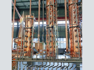 Whisky Rhum Gin Vodka Brandy Équipement de distillation Spiritueux distillés <span class=keywords><strong>en</strong></span> cuivre Machine de fabrication - Product Image 4