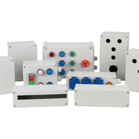 Boîtier de terminal électrique extérieur série IP67 de taille personnalisée, boîtier de circuit imprimé, 110*80*50mm, plastique ABS, boîtes de jonction étanches