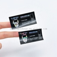 Benutzer definierter Logo-Druck Kleine Flasche Etikett Hologramm-Effekt 10ml Fläschchen etiketten mit Papier box