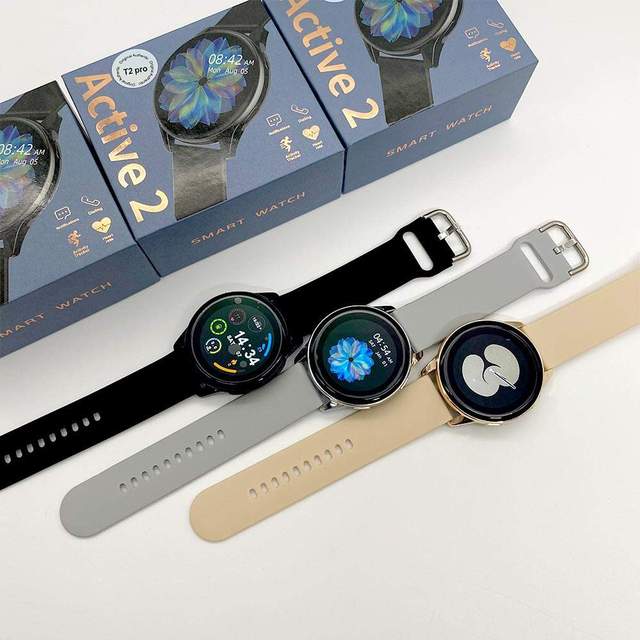 2026 Innovative Women's Smart Watch T2 PRO Round Dial 5.2 Full Screen Touch Magnetic Charging PK Relojes Y13 ZL02C Pro