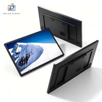 Affichage numérique LCD intérieur ultra-fin 4K 1000 nits avec animation pour centres commerciaux, bureaux, ascenseurs, 65 pouces