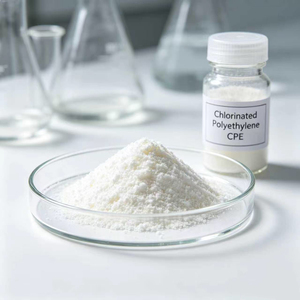 Poudre de polyéthylène chloré CPE, polymère modificateur pour le mélange de PVC, CAS 63231-66-3 - Product Image 5