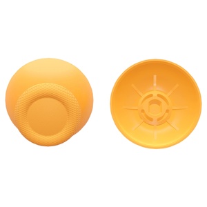 Extremerate ระมัดระวังสีเหลือง thumbsticks ทดแทนติดอะนาล็อกสำหรับควบคุม PS5และ PS4 - Product Image 4