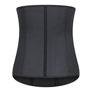 LANGQIN <b>Latex</b> Waist Trainer <b>Corset</b> Spandex Sauna Sweat Waist Cincher Slimming Shaper Belt Comfortable Tummy Control for Women - Product Image 3