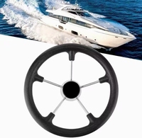 316 acier inoxydable blanc 330mm volant marin nouvel état accessoires pour Yacht bateau