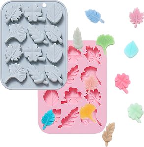 Venta caliente Arce chocolate otoño gris <span class=keywords><strong>Rosa</strong></span> hornear <span class=keywords><strong>molde</strong></span> <span class=keywords><strong>de</strong></span> <span class=keywords><strong>hoja</strong></span> <span class=keywords><strong>de</strong></span> silicona - Product Image 6