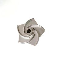 Hélice de pompe sur mesure en acier inoxydable moulé par investissement pour pompes centrifuges submersibles industrielles, pour eaux usées et produits chimiques, et pour pompes de circulation