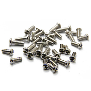 Tornillos de Cabeza Phillips de Acero Inoxidable 201, M3 M4 M5 M6 M8, 6-20 mm, Tornillos de Cabeza Redonda para Máquinas - Product Image 2
