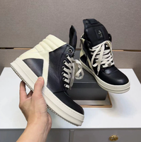 Chaussures de marche unisexes montantes à lacets, style urbain, plateforme à semelle épaisse, taille 48, pour femmes et hommes, personnalisables par le fabricant
