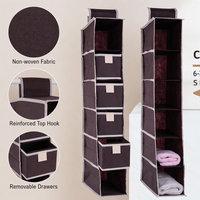 Meuble de rangement à 6 étagères sans tiroirs en tissu, unité d'organisation pour la maison, le bureau, la chambre à coucher, vente en gros, OEM, ODM disponibles