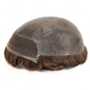 Stock di fabbrica 100% veri capelli umani indiani vergini 1 b20 pelle di pizzo grigio Base per uomo dritto <span class=keywords><strong>parrucca</strong></span> <span class=keywords><strong>parrucca</strong></span> sistema <span class=keywords><strong>parrucca</strong></span> <span class=keywords><strong>parrucca</strong></span> - Product Image 2
