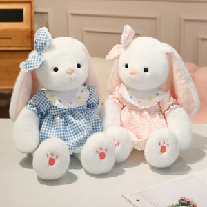 Lindo Conejito de Peluche, Muñeco de Conejo con Orejas Caídas, Juguete de Peluche, Conejo de Orejas Largas, Muñeco Relajante, Almohada para Dormir - Product Image 4