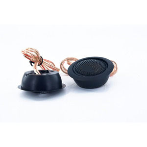 ลำโพงทวีตเตอร์ในรถยนต์ 35 มม. 12V 4 โอห์ม คอยล์เดี่ยว ตอบสนองความถี่สูง ใช้ได้กับรถยนต์ทั่วไป สีดำ คู่ - Product Image 3