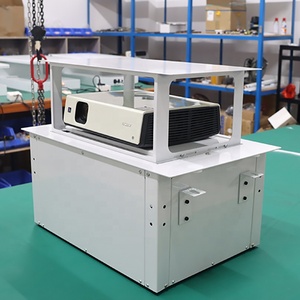 JGST OEM/ODM Support de plafond <span class=keywords><strong>motorisé</strong></span> rétractable électrique dissimulé pour projecteur et caméra, support télescopique encastré au plafond - Product Image 4