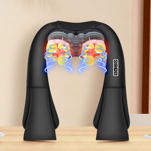 Dispositivo de masaje Shiatsu para amasar cuello y hombros, vértebra <span class=keywords><strong>Cervical</strong></span>, trapecio, masajeador para aliviar el dolor, relajación corporal de tejido profundo - Product Image 3