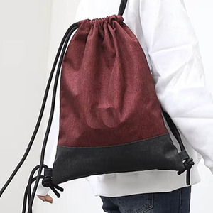 OEM Eco Friendly Waterproof Durable Nylon Sports Gym Training <b>Drawstring</b> <b>Backpack</b> Customizable Color Logo for Promotion Gift - Product Image 4