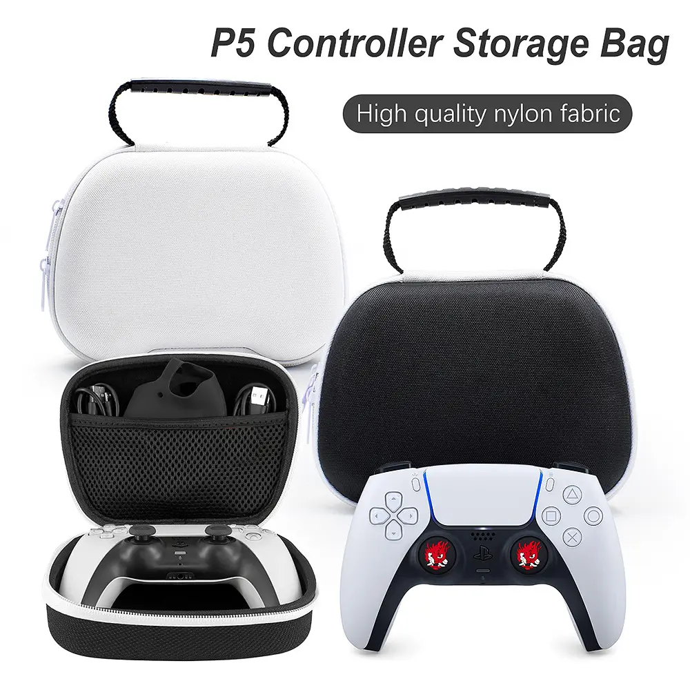 Casing Pelindung Pengontrol Universal Pengendali PS5 Pengendali PS4 untuk Perjalanan dan Penyimpanan