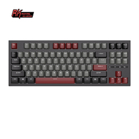 Clavier mécanique de jeu Royal Kludge RK R87, best-seller, RGB, 87 touches, touches colorées, clavier de jeu filaire, échange à chaud