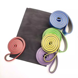 Bandes de Résistance Élastiques de Yoga Robustes à Double Couche Colorées pour Exercices de Traction et Sangles de Tension pour Épaules et Dos - Product Image 3