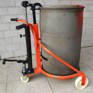 BeakHawk <span class=keywords><strong>Chariot</strong></span> élévateur hydraulique manuel Tambour en plastique pour fermes Usines de fabrication d'hôtels et de restaurants Vente au détail - Product Image 2