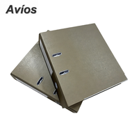 Carpeta Archivadora de Palanca con Cubierta de PP Tamaño A4, Plástico Semirrígido, Impermeable, para Oficina
