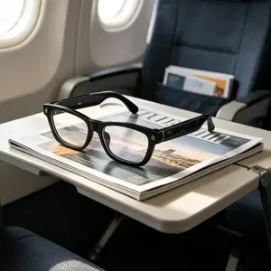 Lunettes IA 2026 Similaires aux <span class=keywords><strong>Ray</strong></span>-<span class=keywords><strong>Ban</strong></span> Meta avec Écoute Vocale, Musique, Caméra 800W, Traduction IA, Réduction du Bruit et Anti-tremblement - Product Image 3