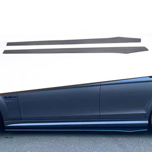 Vücut kiti karbon Fiber UNVS tarzı yan etek tampon bmw için Fit F32 - Product Image 1