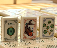 Maßgefertigte Luxuriöse Amerikanische Mahjong-Steine aus Acryl, Umweltfreundlich, Langlebig, Faltbar für Innen/Außen, Kinder-Großhandel