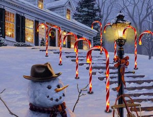 Lampes solaires LED étanches en forme <span class=keywords><strong>de</strong></span> bâtonnets lumineux pour jardin, parc, place publique, décorations <span class=keywords><strong>de</strong></span> Noël, lampes <span class=keywords><strong>de</strong></span> pelouse - Product Image 4