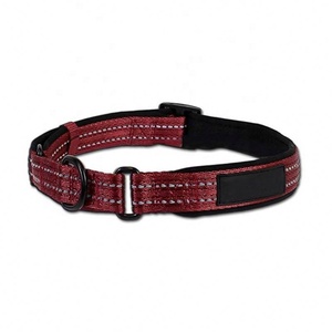 Adventure <strong>Martingale</strong> <strong>Dog</strong> <strong>Collar</strong> With Reflective Stitching Neoprene Padding - Product Image 5