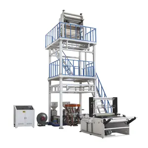 Agricultural Plastic PE Film Blow Molding Extruder 3 2 Layer Co-Extrusion Blow Molding Machine