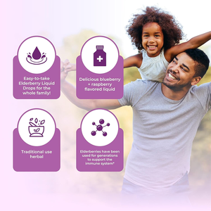 Rosebest OEM Private Label Vegan Organic Elderberry Herbal Extract Liquid Drops Suplemen untuk Imunitas dan Kesehatan Secara Keseluruhan - Product Image 4