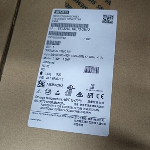 6SL3210-1KE13-2UF2 G120C 1.1KW PLC โมดูลควบคุมการทำงานแบบ PLC รุ่น 6SL3210-1KE13-2UF2 G120C กำลังไฟ 1.1 กิโลวัตต์ - Product Image 3