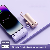 Chargeur rapide haute capacité en gros, léger, ultra-fin, 15W, batterie externe 10000mAh, câble TYPE C pour Iphones 15 Pro