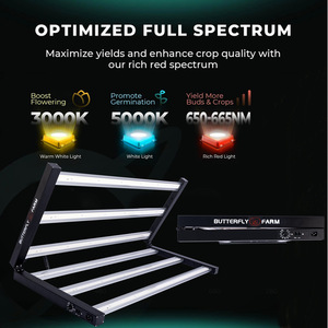 Panel de luz <span class=keywords><strong>LED</strong></span> para <span class=keywords><strong>cultivo</strong></span> de 720W, lámpara Phyto de espectro completo, enchufe de la UE/EE. UU. Para tienda de <span class=keywords><strong>cultivo</strong></span> de <span class=keywords><strong>interior</strong></span>, planta vegetal, plántulas de invernadero - Product Image 5