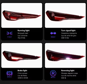 Nuevas Luces Traseras LED Dinámicas DRL de Alta Calidad, 12V 36W 6000K 6000 lm, Lente Transparente, Impermeables, ABS, Plug and Play, 100% Compatibles con la Serie 4 G22 - Product Image 4