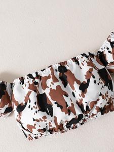 ชุดเสื้อผ้าเด็กผู้หญิงชุดฤดูร้อนสำหรับเด็กผู้หญิง2ชิ้น - Product Image 4