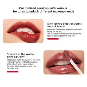 MLM Velvet Satin Matte Liquid Lipstick Pink Packaging Private Label Non-stick Cup Long Lasting <b>Lip</b> Makeup Cosmetics <b>lip</b> gloss - Product Image 4