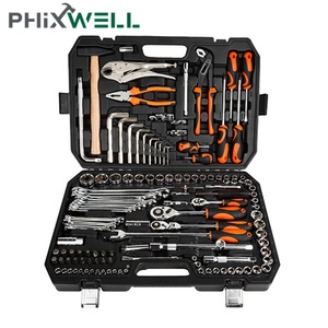 Nhiệm Vụ Nặng Nề 150 Pcs Công Cụ Ratchet Cờ Lê Cờ Lê Thiết Lập Chuyên Nghiệp Cơ Khí Hoàn Chỉnh Hộp Công Cụ Thiết Lập Đầy Đủ Ô Tô Thiết Lập - Product Image 2