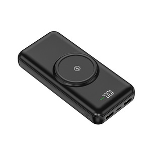Batería de polímero de litio de alta capacidad de 20000 mAh, banco de energía portátil, <span class=keywords><strong>carga</strong></span> rápida de 10 W, tipo C, micro USB, cargador inalámbrico para teléfono móvil - Product Image 3