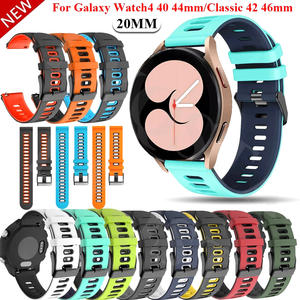 Ivanaze-correas para reloj inteligente <span class=keywords><strong>Samsung</strong></span> Galaxy Watch4 2, banda deportiva de 20mm, <span class=keywords><strong>40mm</strong></span>, 44mm/41mm, 42mm - Product Image 1