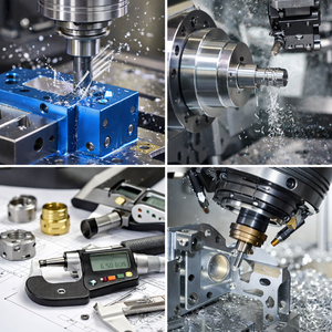 数控加工工厂 OEM ODM 精密金属零件 铝钢 不锈钢 黄铜 铣削 车削 拉丝加工 线切割加工 - Product Image 2