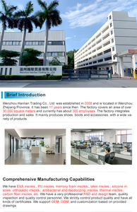 PVC thoải mái Martin khởi động lót thoáng khí unisex Chiều cao tăng vô hình bên trong đệm 3-9cm - Product Image 5