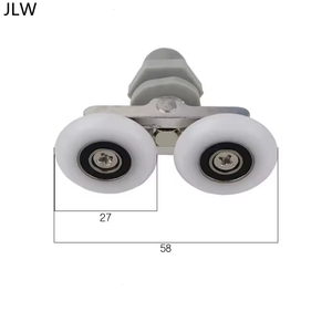 <span class=keywords><strong>Porte</strong></span> coulissante en verre <span class=keywords><strong>de</strong></span> salle <span class=keywords><strong>de</strong></span> bain au design moderne Pièces <span class=keywords><strong>de</strong></span> <span class=keywords><strong>douche</strong></span> Roue à double rouleau <span class=keywords><strong>pour</strong></span> cabine <span class=keywords><strong>de</strong></span> <span class=keywords><strong>douche</strong></span> incurvée Accessoires <span class=keywords><strong>pour</strong></span> cabine <span class=keywords><strong>de</strong></span> <span class=keywords><strong>douche</strong></span> - Product Image 1