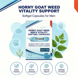 Capsules de soutien à la vitalité masculine : Complément énergétique à base de plantes (Horny Goat Weed) pour maintenir un mode de vie actif chez l'homme actif - Product Image 6