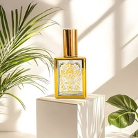 Emballage en verre rond électro-plaqué de 6 ml pour huile capillaire, sérum, crème de soin et gouttes pour les yeux
