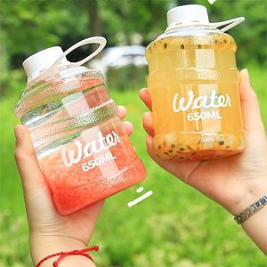 Botella de Agua Deportiva 2026 de 650 ml, Botella de Agua de Plástico de Gran Capacidad con Impresión de Logotipo para Mujer - Product Image 2