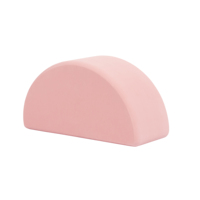 LADYGLOW Bloc de yoga en mousse EVA demi-circulaire à 180 degrés, bloc de yoga en EVA haute densité, blocs de yoga en demi-cercle